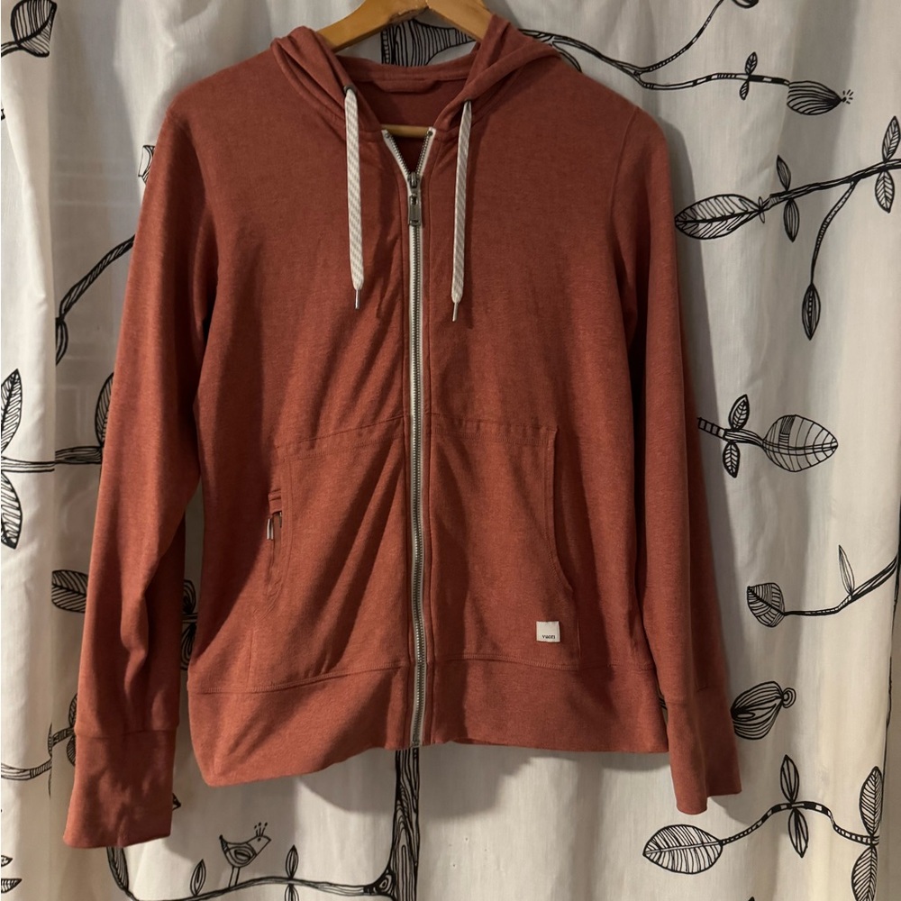 Vuori Rust Zip-Up Hoodie